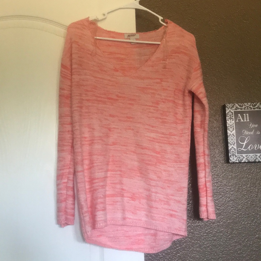 Small pink sweater